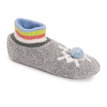 Women's MUK LUKS Cozy Ribbed Cuff Slipper Socks
