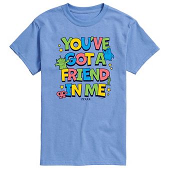 Men's Disney / Pixar's Toy Story You've Got A Friend In Me Graphic Tee
