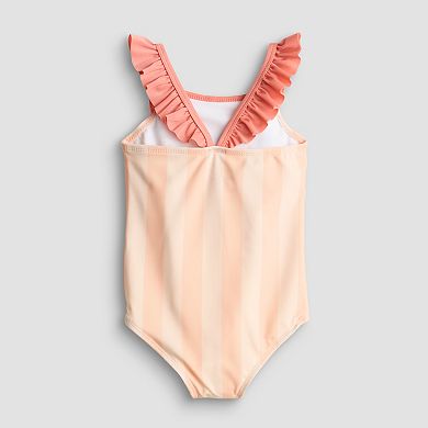 Toddler Girl Paw Patrol Ruffle One-Piece Swimsuit