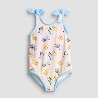 Baby & Toddler Girl Bluey & Bingo One-Piece Swimsuit