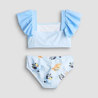 Toddler Girl 2-Piece Bluey Swim Top & Swim Bottoms Set