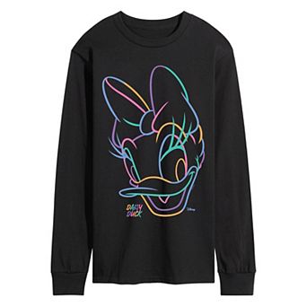 Men's Disney's Daisy Duck Long Sleeve Graphic Tee