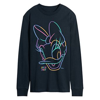 Men's Disney's Daisy Duck Long Sleeve Graphic Tee