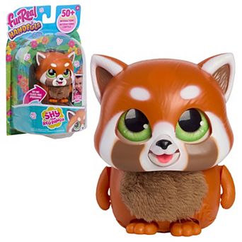 Just Play furReal Handfuls Shy The Red Panda Interactive Plush Toy