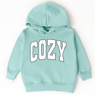 Cozy Worn Varsity - Toddler Hoodie