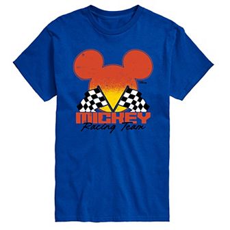 Men's Disney's Mickey Mouse Racing Team Graphic Tee