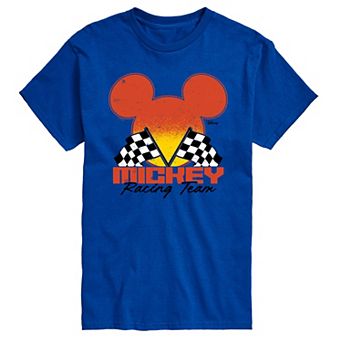 Men's Disney's Mickey Mouse Racing Team Graphic Tee