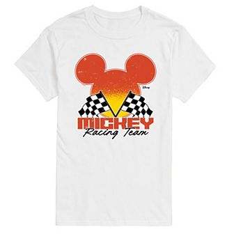 Men's Disney's Mickey Mouse Racing Team Graphic Tee