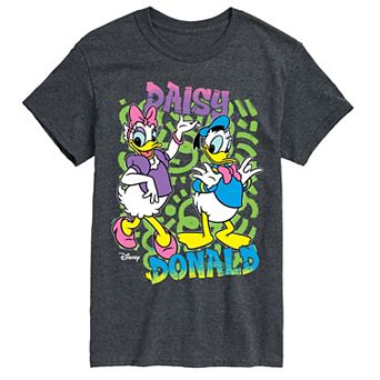 Men's Disney's Donald & Daisy Duck Retro Graphic Tee