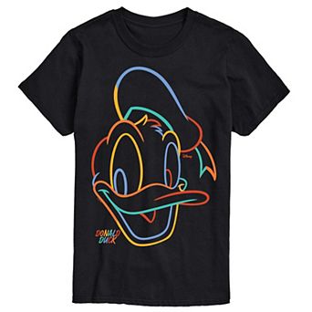 Men's Disney's Donald Duck Color Portrait Graphic Tee