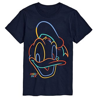 Men's Disney's Donald Duck Color Portrait Graphic Tee