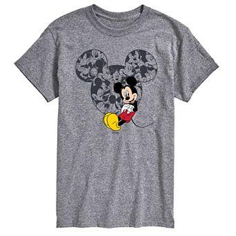 Men's Disney's Mickey Mouse Ear Collage Graphic Tee