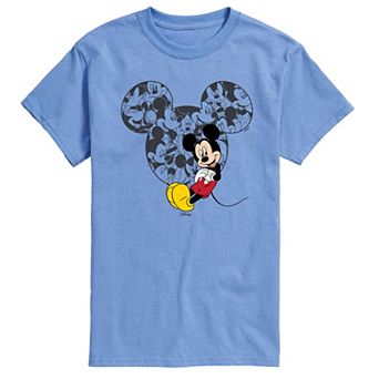 Men's Disney's Mickey Mouse Ear Collage Graphic Tee