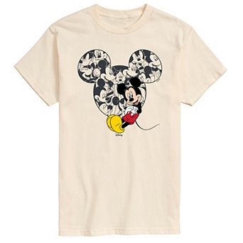 Men's Disney's Mickey Mouse Ear Collage Graphic Tee