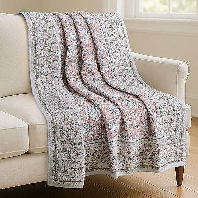 Levtex Home Adare Quilted Throw Blanket