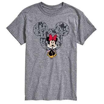 Men's Disney's Minnie Mouse Ear Collage Graphic Tee