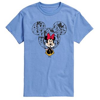 Men's Disney's Minnie Mouse Ear Collage Graphic Tee