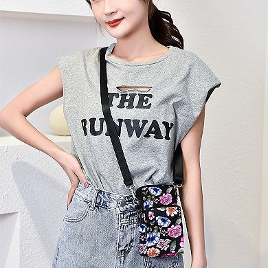 Women’s Lightweight Crossbody Bag with Adjustable Strap and Multiple Pockets