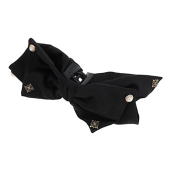 Fashion Bow Faux Pearl Hair Clips for Home 1 pc