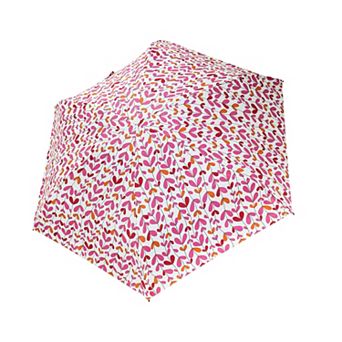 Windproof Folding Umbrella Lightweight for Travel 1 pc Gradient Red Tie Dye NO SIZE