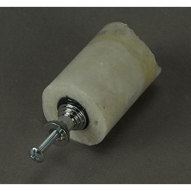 White Quartz Crystal Core Drawer Handle Cabinet Pull Furniture Decor Set of 4 XL