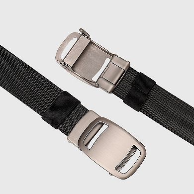 Women's Nylon - Look Canvas Belt with Alloy Automatic Buckle