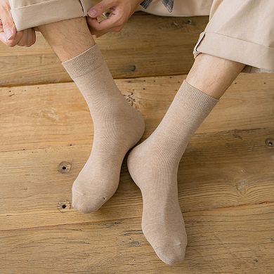 6pk Men's Crew Socks - Soft, Comfortable & Versatile