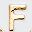 White Letter F