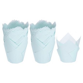 Tulip Cupcake Liners Greaseproof Baking Cups Paper Cupcake Wrappers