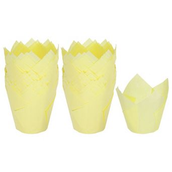 Tulip Cupcake Liners Greaseproof Baking Cups Paper Cupcake Wrappers