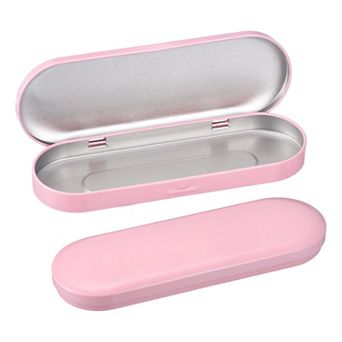 Metal Tin Box Container, Empty Hinged Lid Box Mini Portable Storage Containers