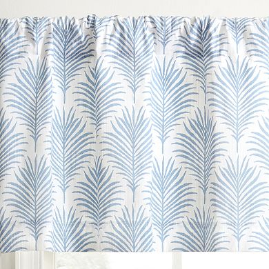 Palmetto 100% Cotton Tailored Rod Pocket Valance