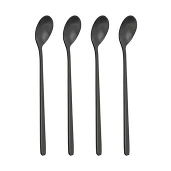 Long Handle Iced Tea Spoon, 304 Stainless Steel Long Coffee Spoons Cocktail Stirring Spoons