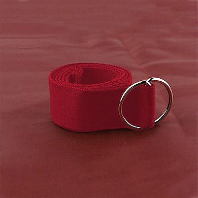 Women's Elastic Waist Belt with Double O - Ring Buckle
