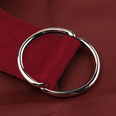 Women's Elastic Waist Belt with Double O - Ring Buckle