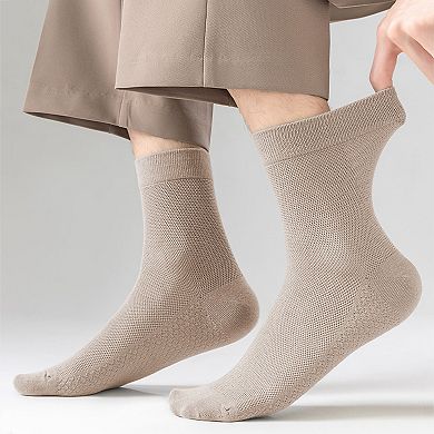 Men's Breathable Ankle Socks 6pk with Honeycomb Structure