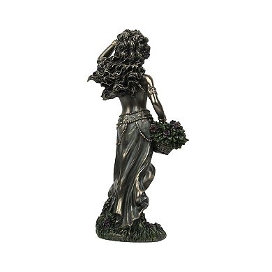 Bronzed Finish Aja Orisha of Forest and Herbs Statue 8.5 Inches Tall