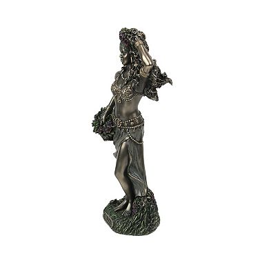 Bronzed Finish Aja Orisha of Forest and Herbs Statue 8.5 Inches Tall