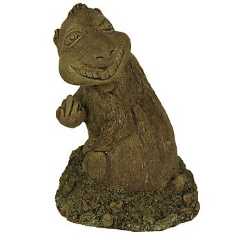 Digger the Digging Gopher Bird Finger Yard or Garden Statue