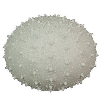 8.5" Resin LED Sea Urchin Accent Lamp - Nautical Decor