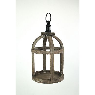 Brown Wood Hanging Terrarium Succulent Planter Holder Geometric Box