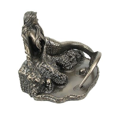 Anne Stokes "Siren's Lament" Metallic Bronze Finished Mermaid Statue