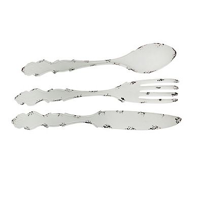 30 In Large Utensil Wall Art Decorative Knife Spoon Fork Farmhouse Kitchen Decor