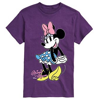 Men's Disney's Minnie Mouse Retro Style Graphic Tee