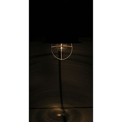 Set of 2 Antique Farmhouse LED Pendant Light Battery Operated Timer Accent Lamps