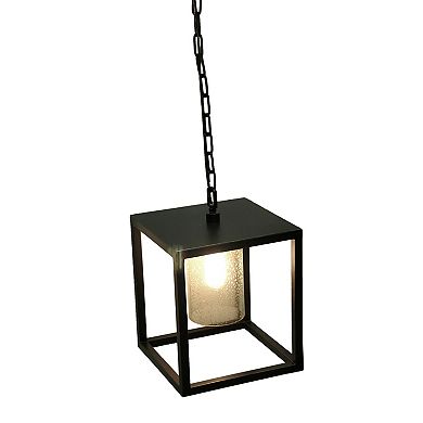 Mid Century Modern Bronze Ceiling Mount Light Geometric Chandelier Pendant Lamp