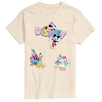 Men's Disney's Mickey Mouse & Friends Collage Graphic Tee