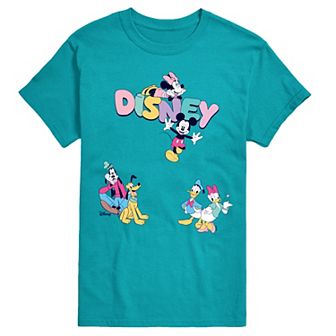 Men's Disney's Mickey Mouse & Friends Collage Graphic Tee