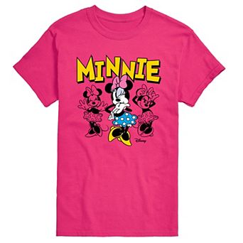 Men's Disney's Minnie Mouse Poses Graphic Tee