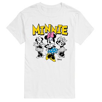 Men's Disney's Minnie Mouse Poses Graphic Tee